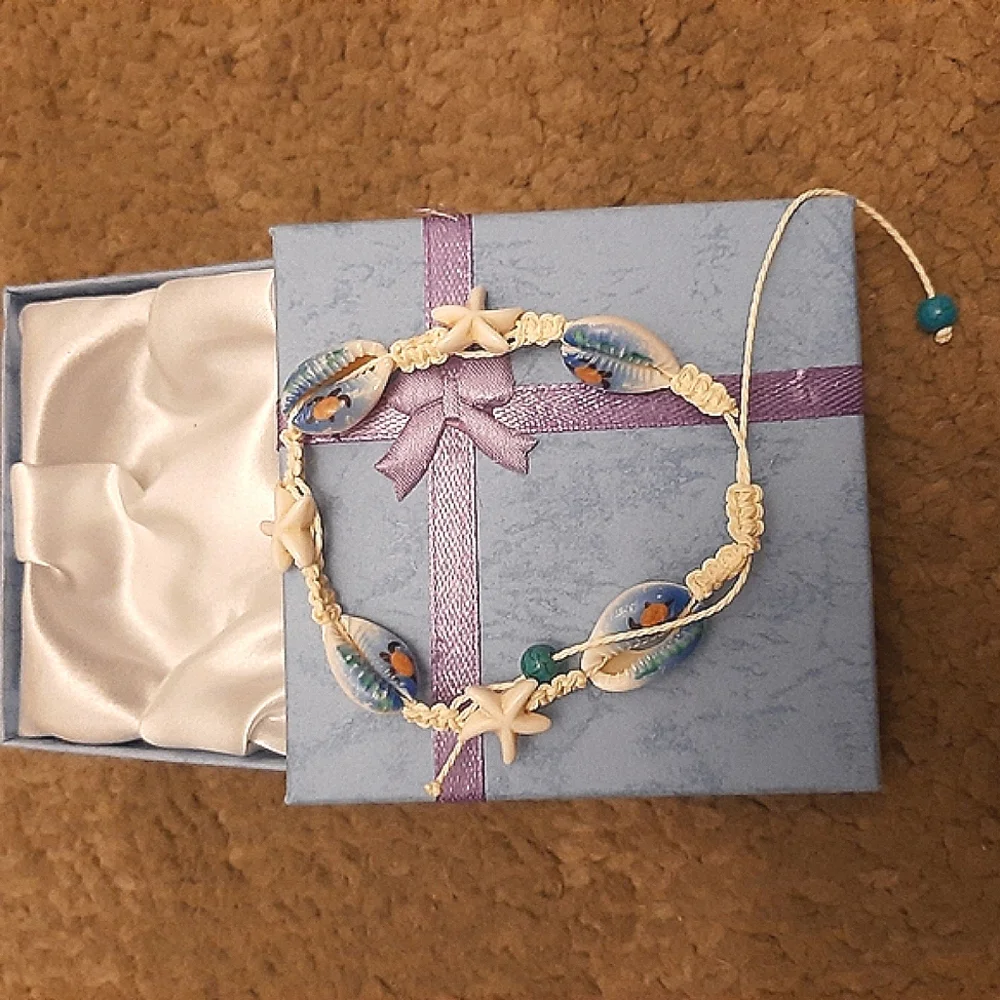 Seashell and Starfish Bracelet